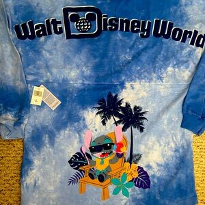 Disney Stitch Spirit Jersey Walt Disney World Tie Dye NWT - SMALL